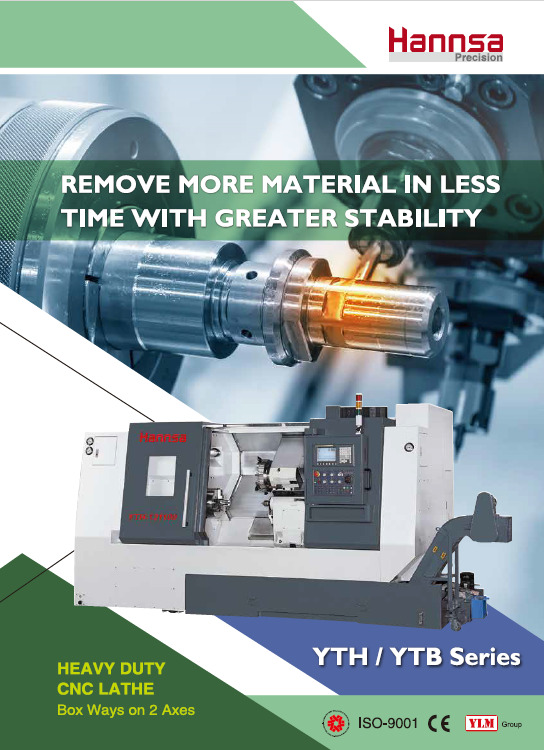 Catalog|HEAVY DUTY CNC LATHE BOX WAY on 2 Axes