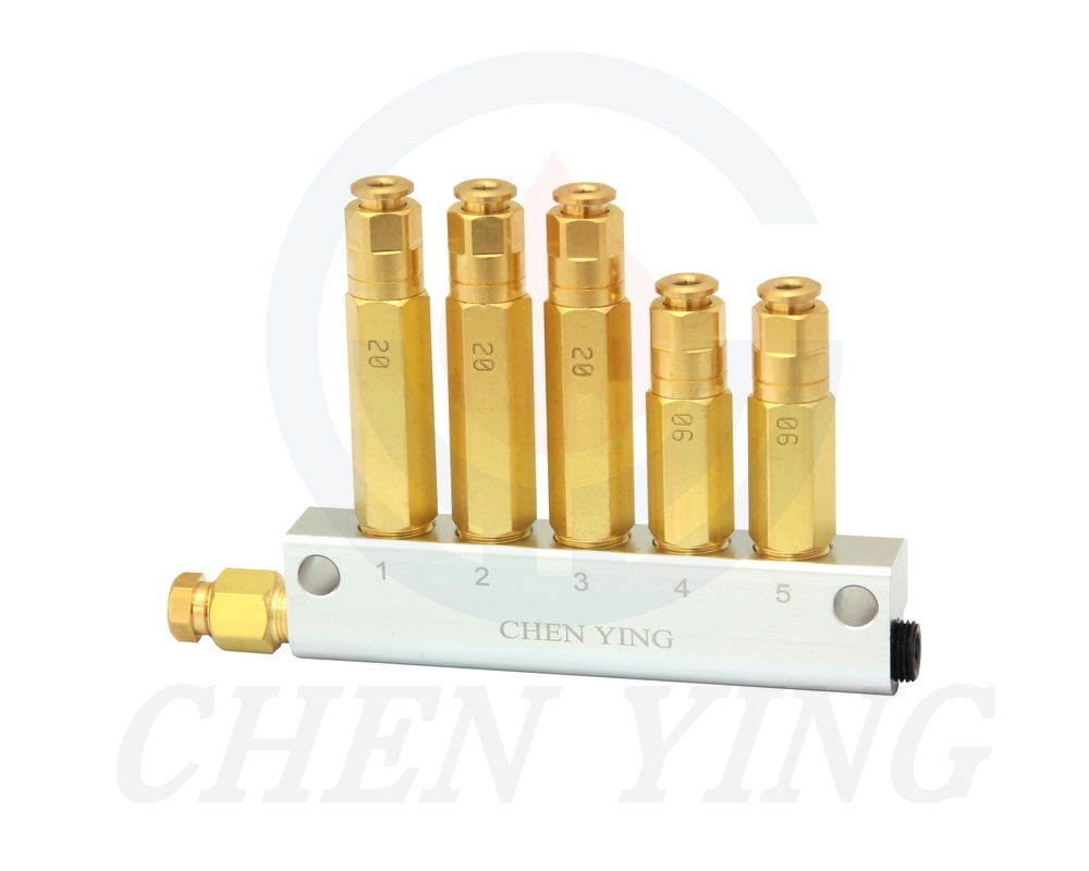 Catalog|CFB Type Grease Volume Distributor (Standard Type & Quick Coupling Type)
