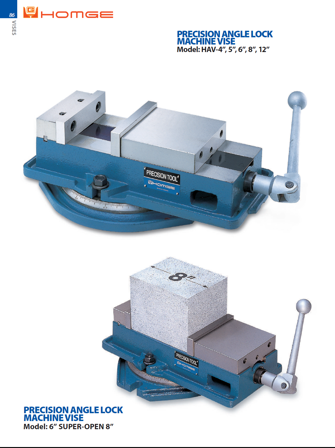 Catalog|PRECISION ANGLE LOCK MACHINE VISE