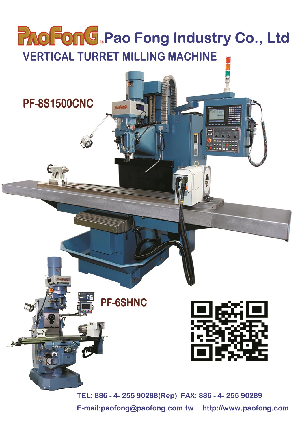 Catalog|PAOFONG 4 Axes CNC Machines
