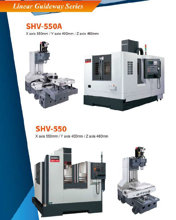 Catalog|Seclia Catalog-CNC Vertical Machining Center-SHV-550