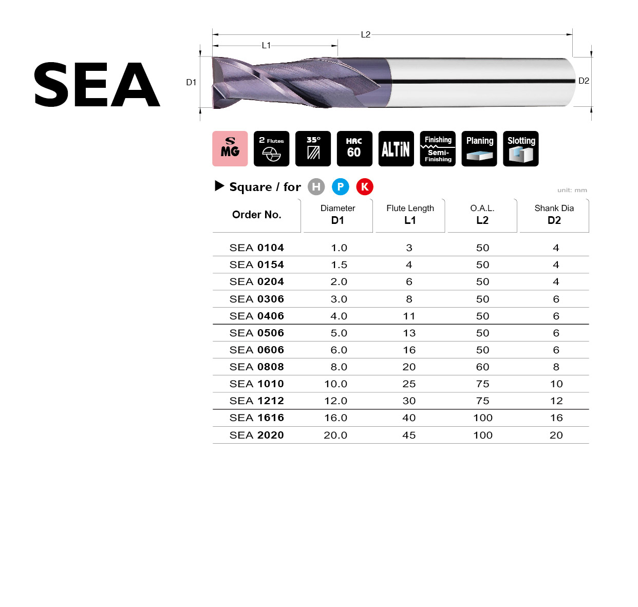 Catalog|SEA series