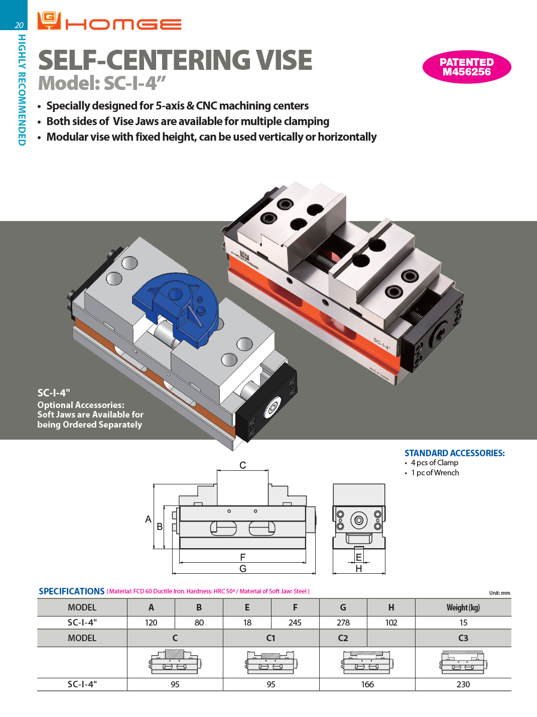 Catalog|SELF-CENTERING VISE