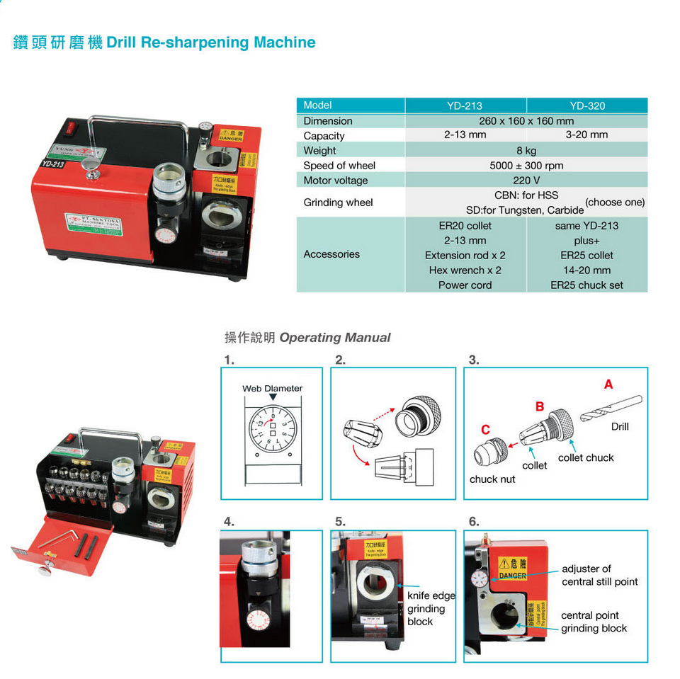 Catalog|Drill Re-sharpening Machine