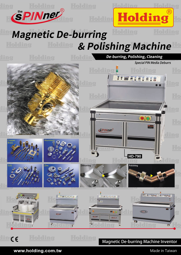 Catalog|2024_Magnetic De-burring and Polishing Machine