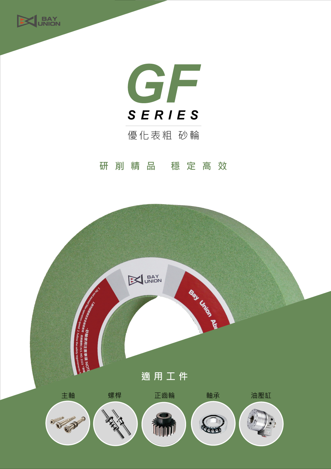 GF系列優化表粗砂輪
