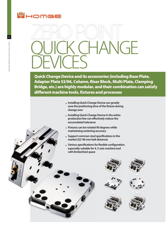 零點定位快速變換裝置