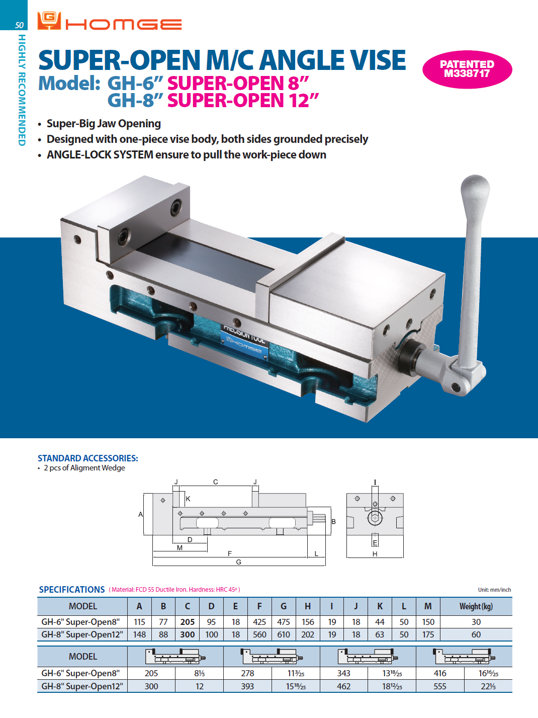 Catalog|SUPER-OPEN M/C ANGLE VISE