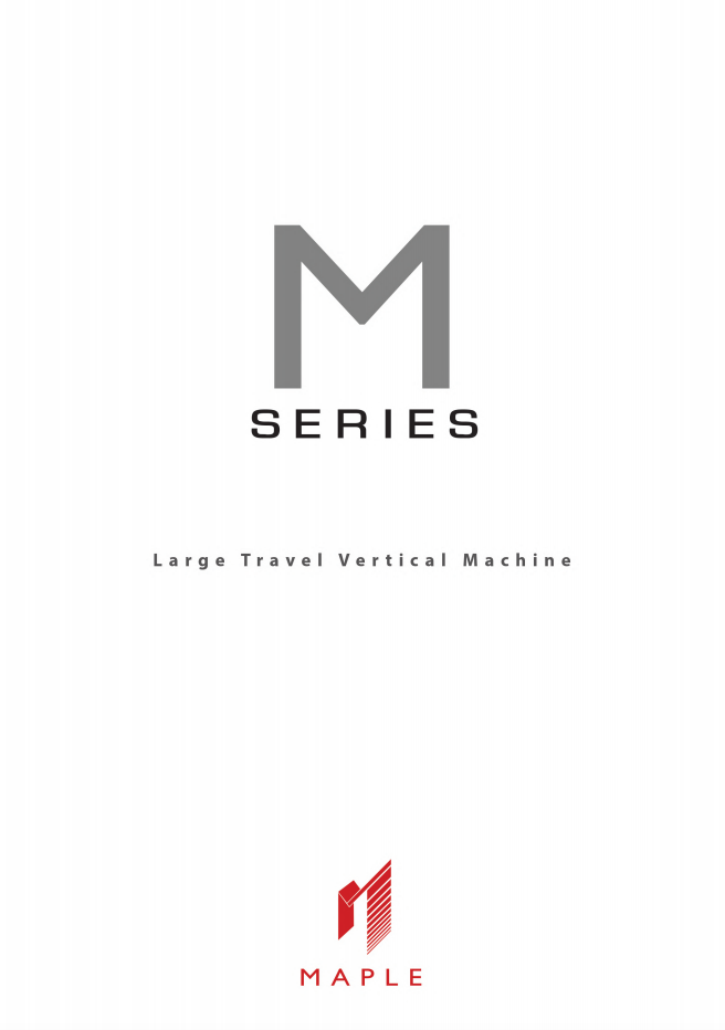 Catalog|M-Series (Large Travel Vertical Machine)