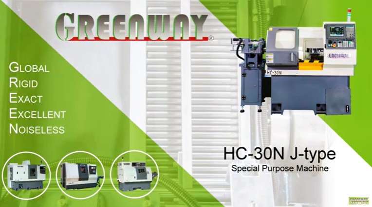 HC-30N CNC Lathe (J-Type) (Round bar)