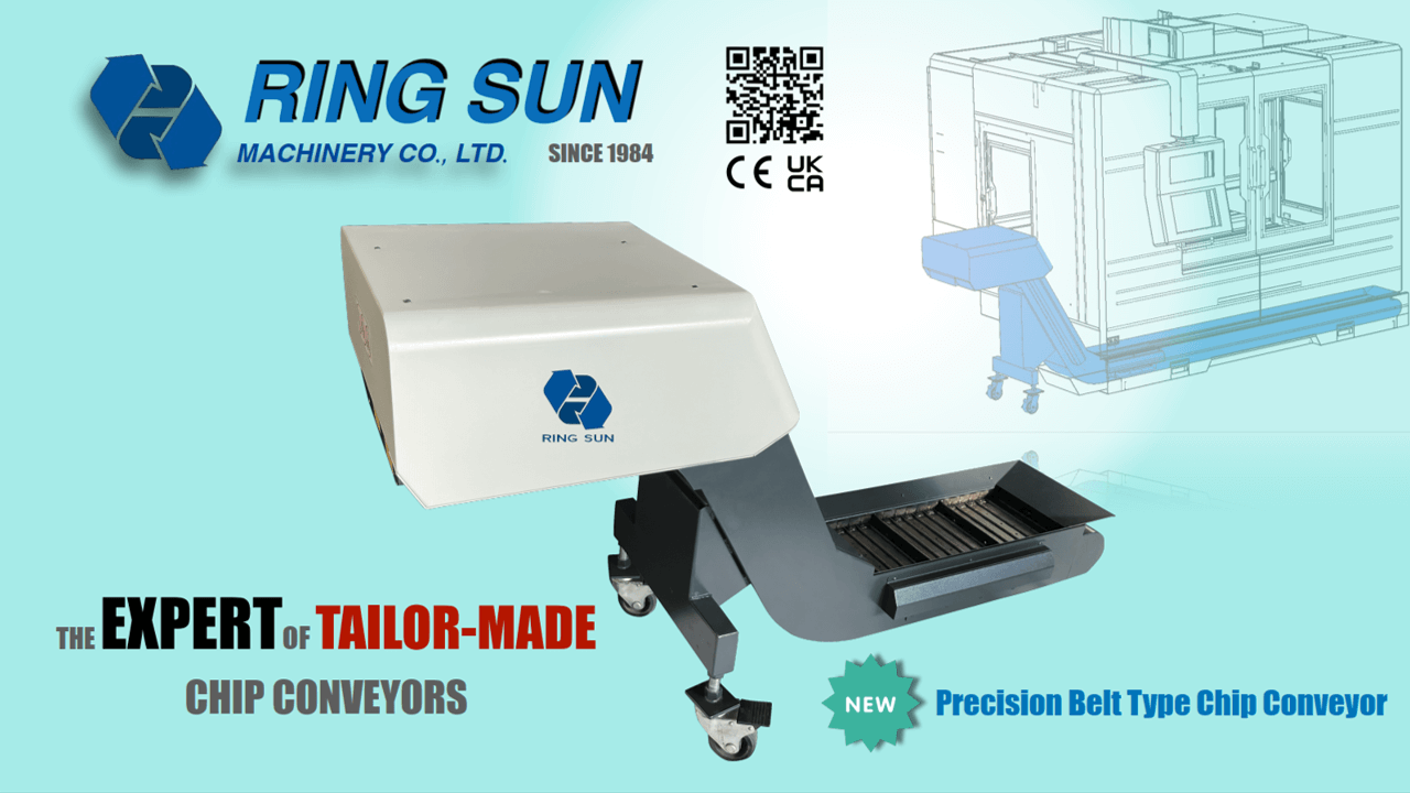 影片|The Expert of Chip Conveyors Taiwan Solutions - Ring Sun Machinery Co. Ltd.