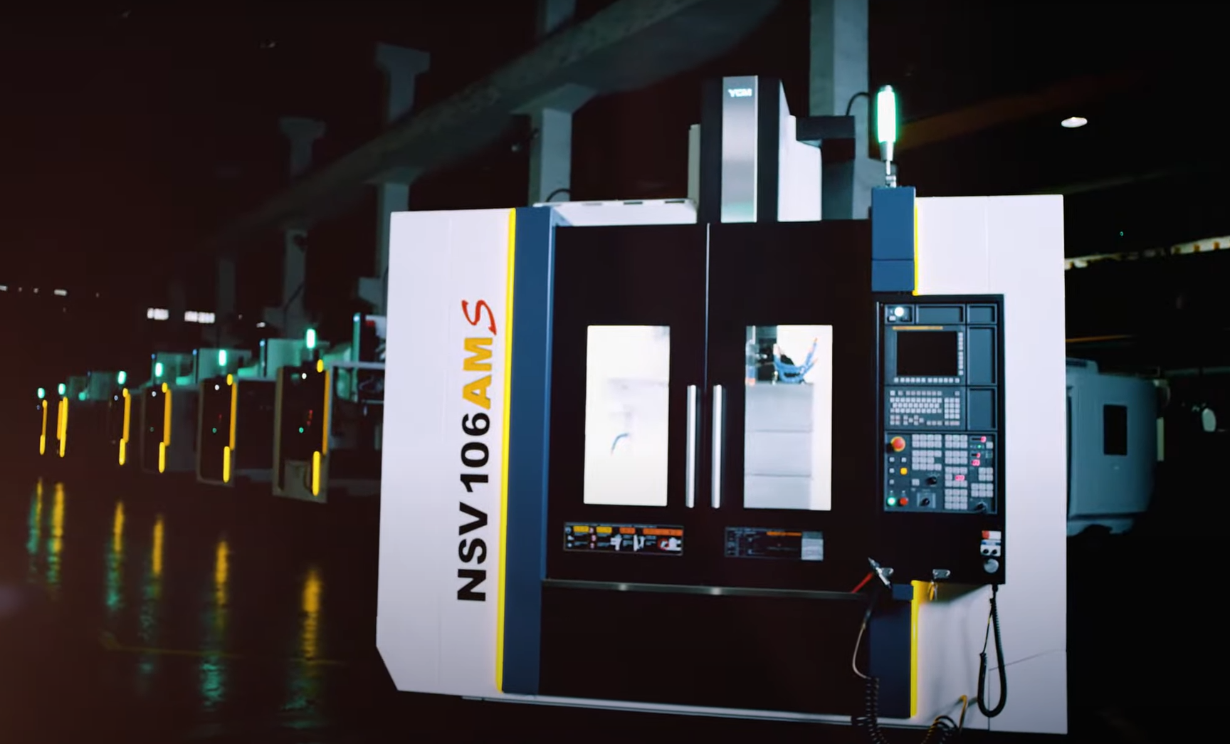 YCM NSV106A 超高效能立式加工機