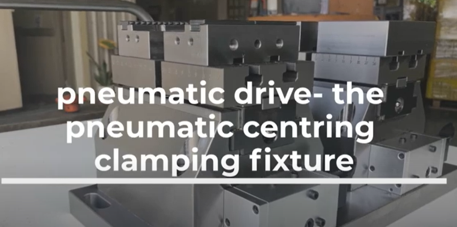 Pneumaticr Center Vise