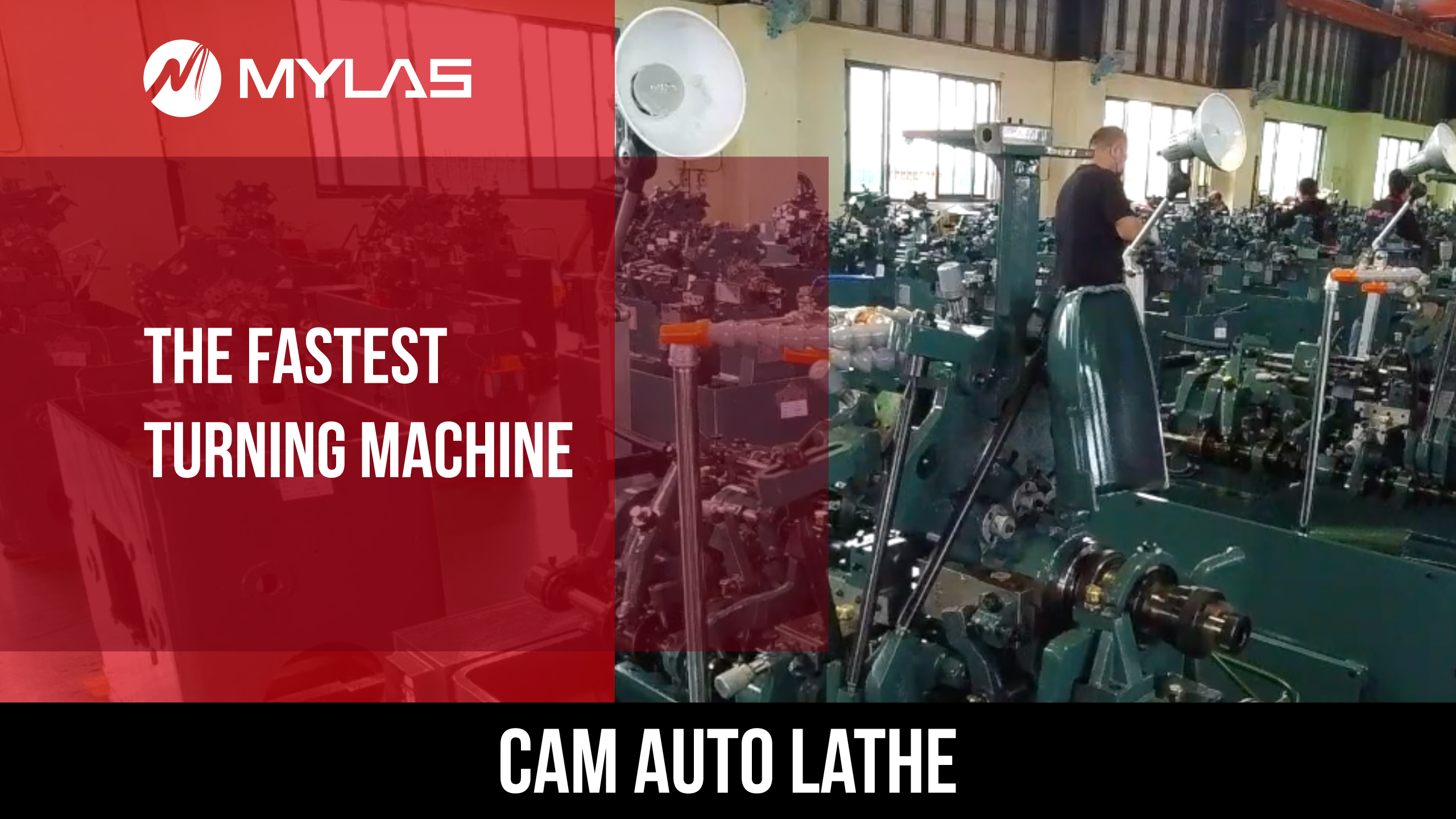 Video|Cam auto lathe, The Fastest Turning Mach