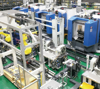 Flexible Production Line for Auto Parts