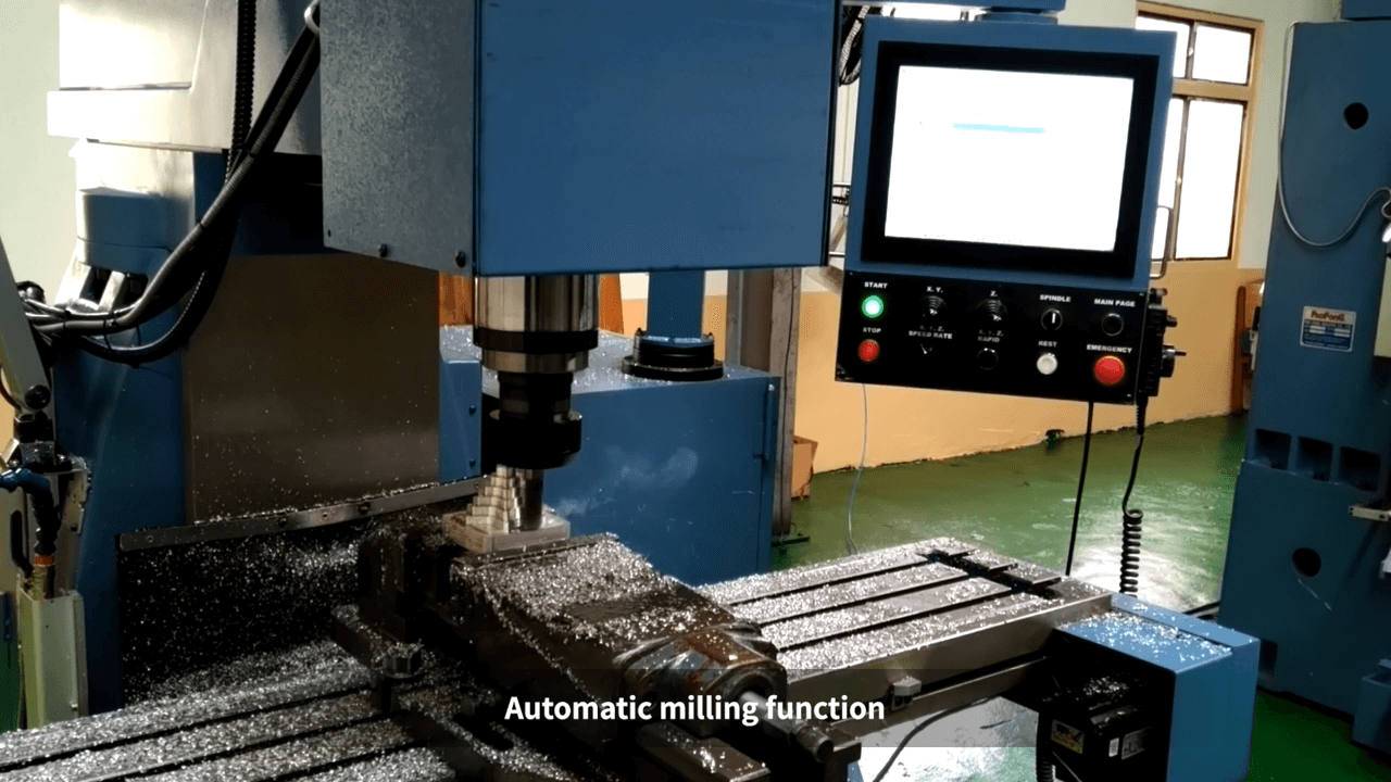 Video|PF NC milling machine+