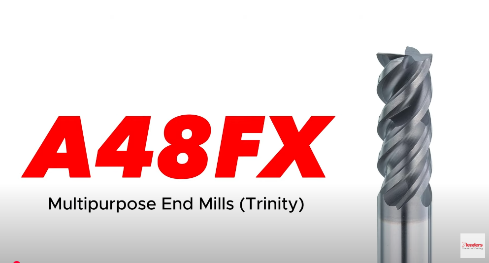 A48FX 超微粒鎢鋼塗層多用途立銑刀(三位一體)