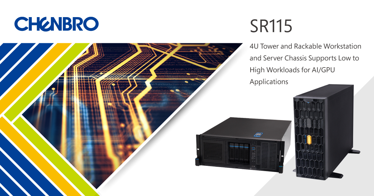 SR115: 4U Tower / Rackable Workstation a