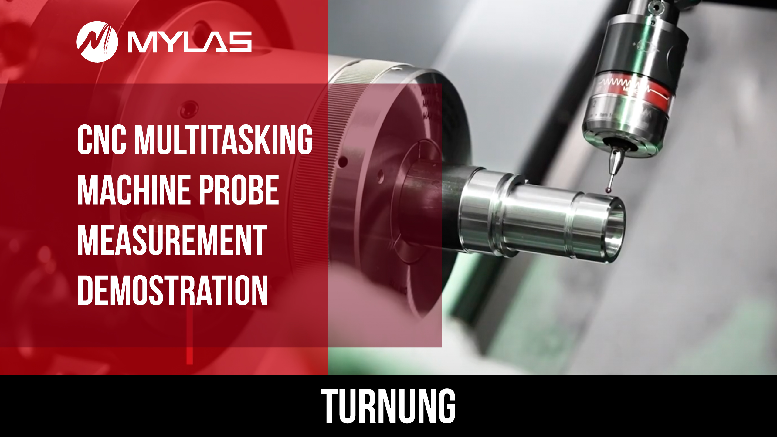 CNC multitasking Machine Probe measureme