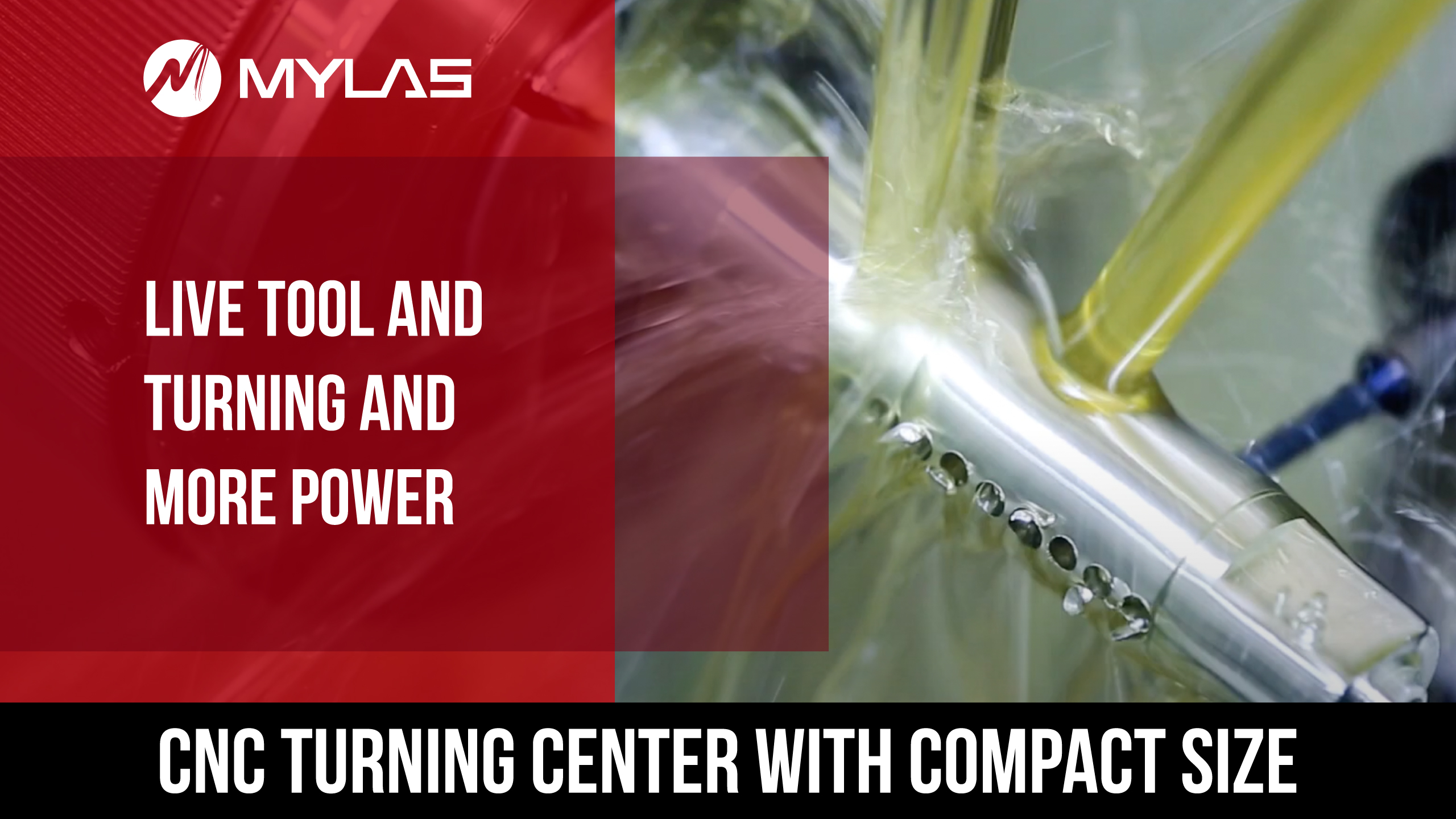 影片|CNC 車銑複合機 — 小巧機身、動力刀具、車削功能更強大