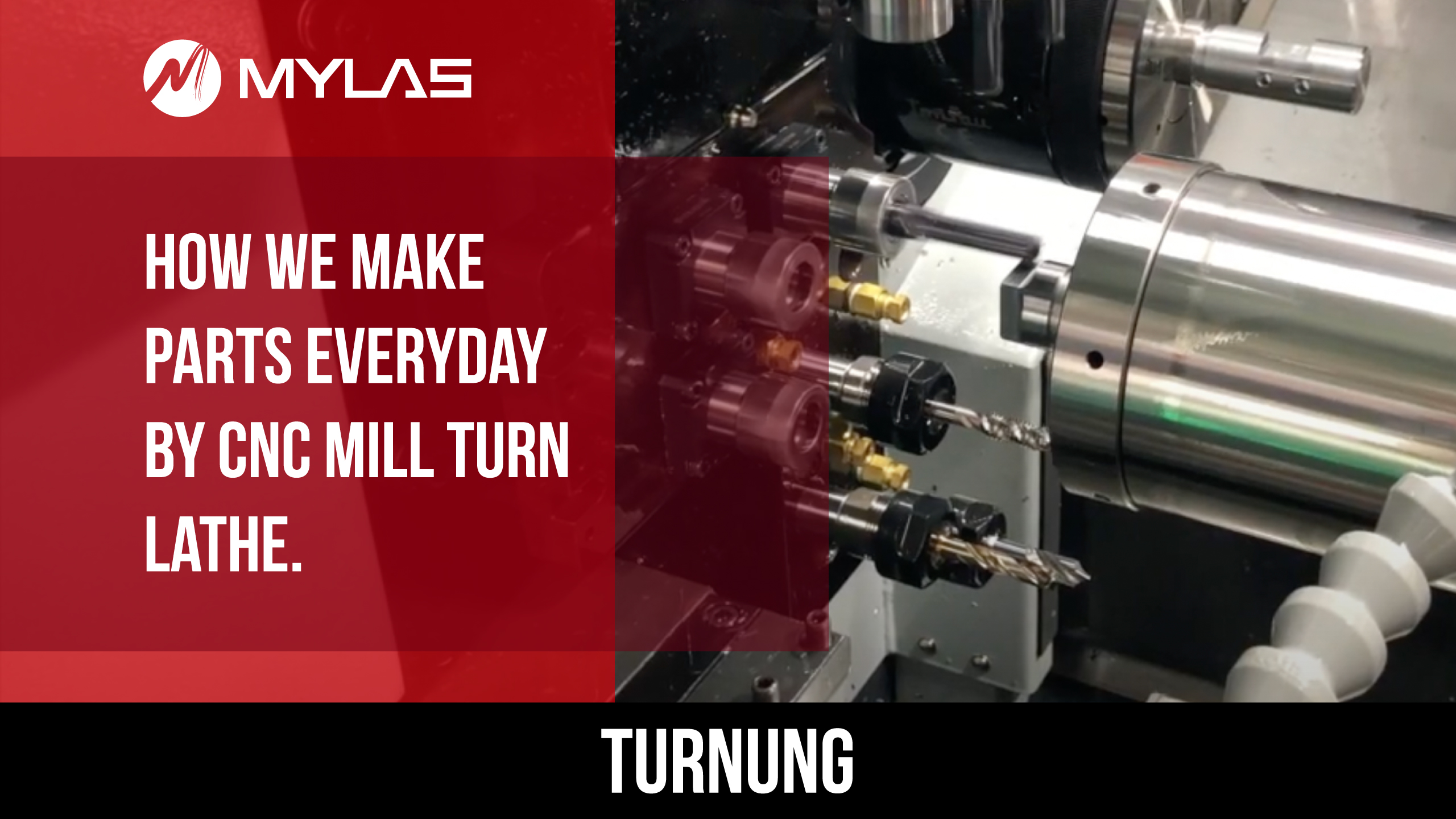 影片|每天如何使用CNC銑車複合車床加工零件