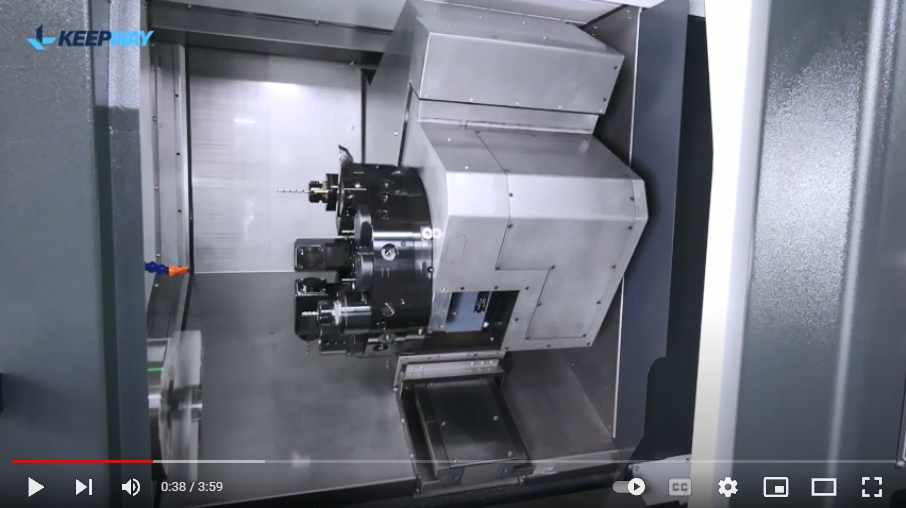 Video|KFM | KEEPWAY Turn-Mill Lathe KT-20YM