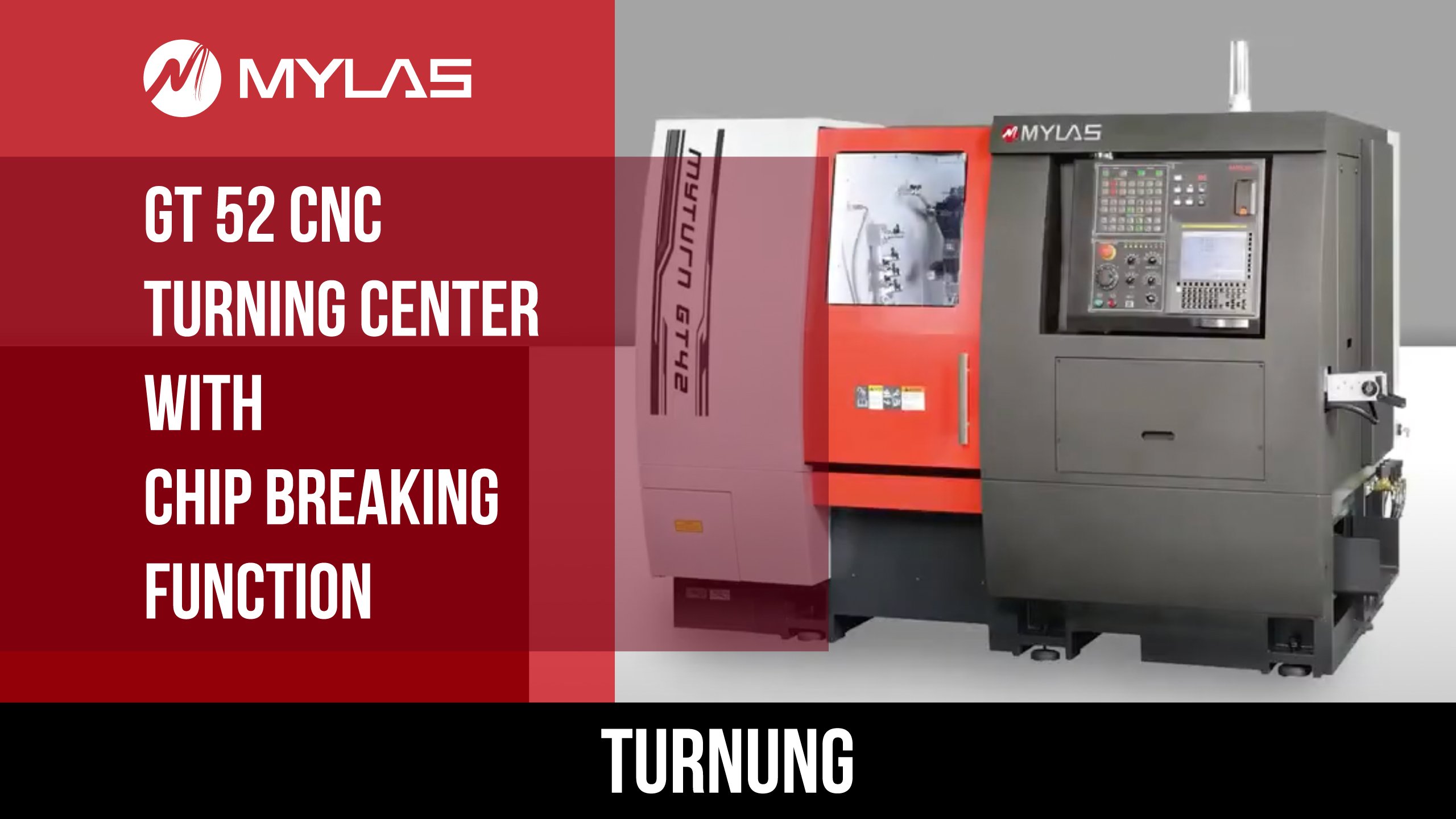 GT 52 CNC - chip breaking function