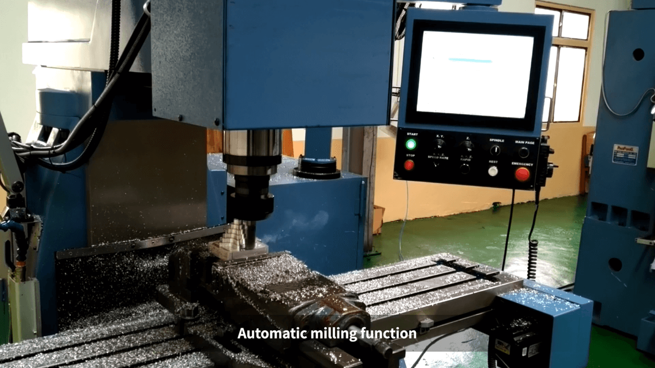 影片|PF NC milling machine+