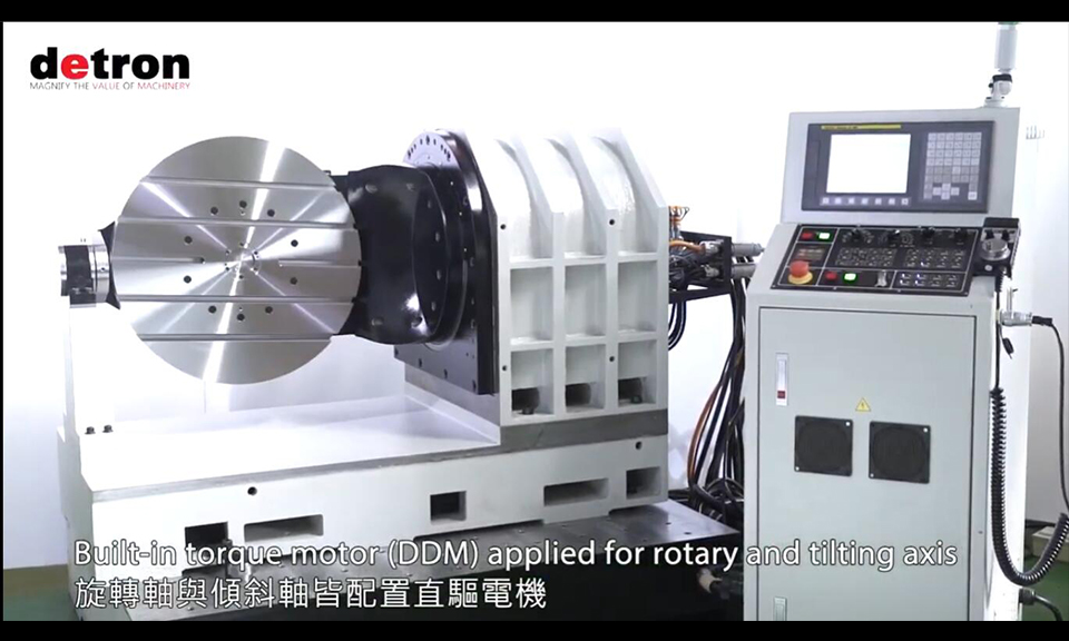 detron NC Rotary Table - 5th axis DDM_DT