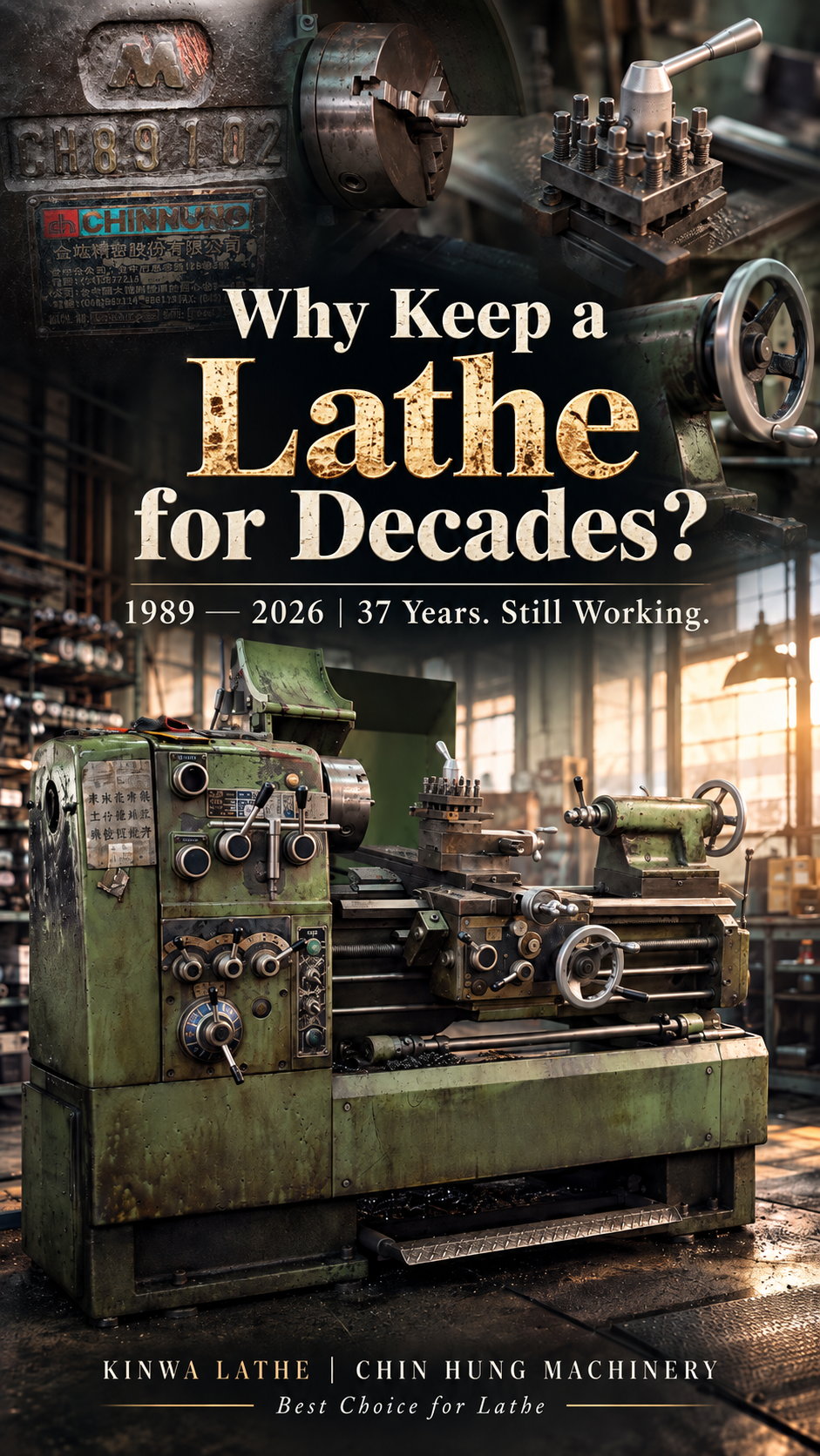 Why Is This 1989 Lathe Still Working ?