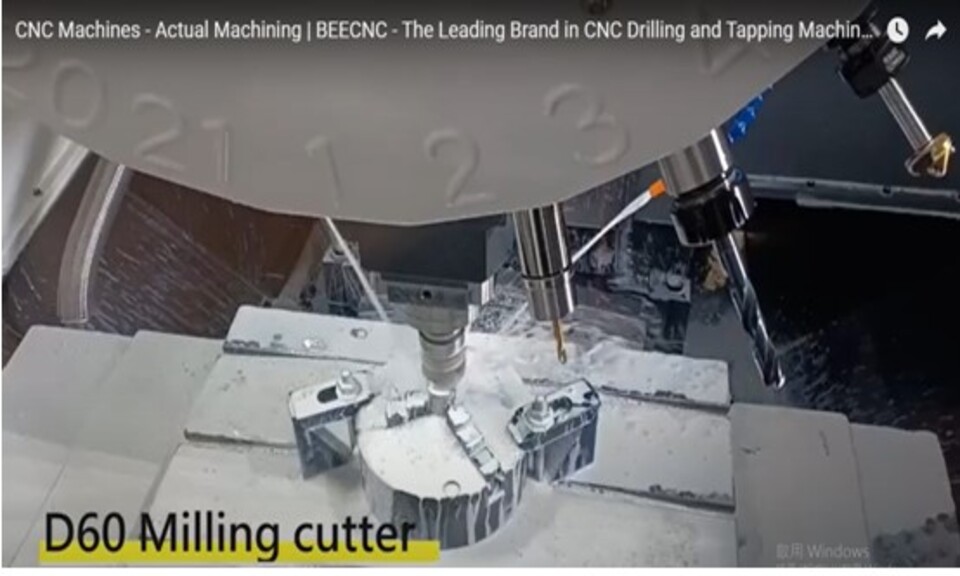 CNC機台－實際加工展示｜BEECNC
