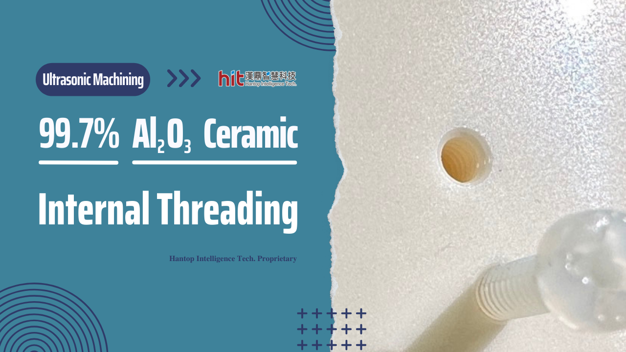 Ultrasonic M2 Threading Al2O3 Ceramic